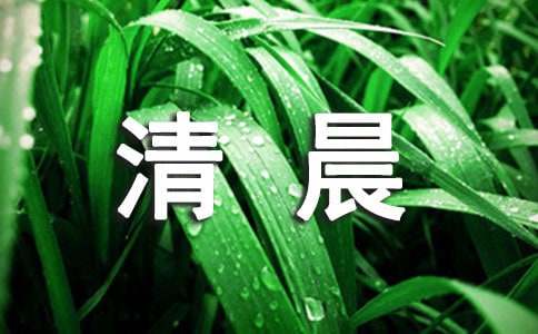 《清晨》教学反思(精选10篇)