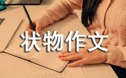 初中状物作文锦集十篇